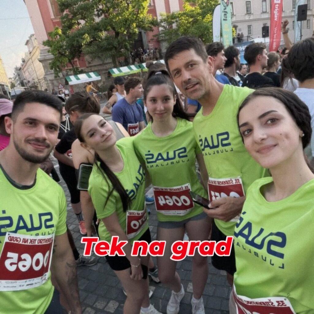 Dobrodelni tek, SUA&Scaron; Ljubljana