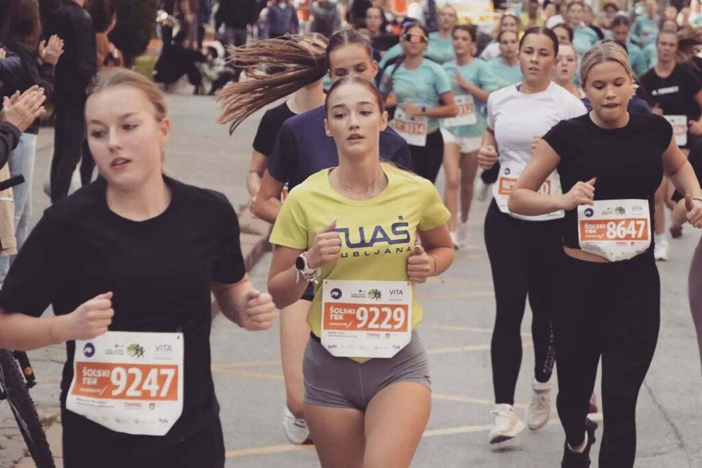 Dijakinje blestele na ljubljanskem maratonu!, SUA&Scaron; Ljubljana